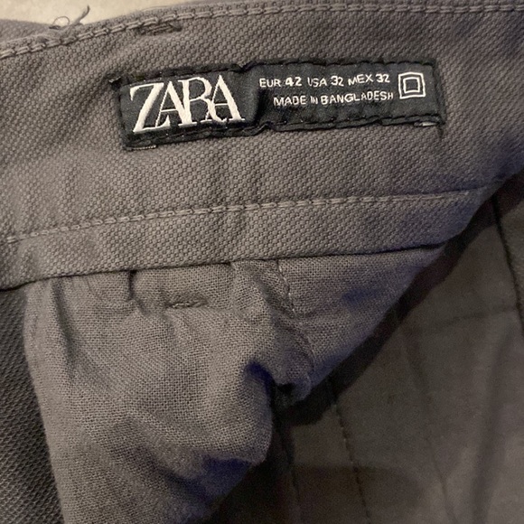 Zara Dark Grey Pants - Picture 3 of 4
